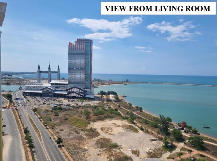 Seaside Haven Homestay Seaview Unit With Pool Opposite Ktcc & Mayang Mall - Pangsapuri Ladang Tanjung Kuala Terengganu Luaran gambar